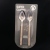 Cutlery Chopsticks Fork and Spoon Student Suit Tableware Thickened 304 Stainless Steel Spoon Chopsticks Portable Set Soup Spoon