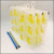 Transparent Zipper Bag A5 Small Yellow Duck Printing Information Bag Student Stationery Bag Office Document Bag Factory Direct Sales