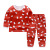 New Fleece-Lined Thickened Children Warm Suit Boys 'And Girls' Autumn Clothes Long Johns Children Milk Silk Clothes for Babies