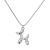 Simple Personality Puppy Necklace Cute Balloon Stereo Dog Animal Pendant Necklace Hip Hop Necklace Factory in Stock