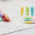 1.0mm Line Color Liquid Chalk Macaron 8 Colors Erasable Children Graffiti Painting Blackboard Paste Fluorescent Pen