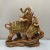 Resin Crafts European-Style Simple Imitation Wood Mother and Child Elephant Decoration Living Room Wine Cabinet Cabinet Decoration Gift Decoration