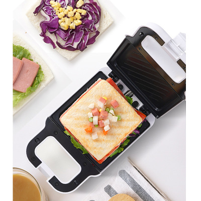 Sandwich Machine Household Internet Celebrity Light Food Breakfast Machine Sandwich Heating and Pressing Toast Bread Electric Baking Pan