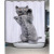 Digital Printing Dogs and Cats Series Shower Curtain Set Polyester Waterproof Thickened Curtain with 12PCs Shower Curtain Ring Factory