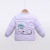 2021 Autumn New Children's down and Wadded Jacket Liner Cartoon Cotton Coat Little Children's Clothing Lightweight Cotton-Padded Jacket Coat Liner