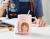 Creative Cute Couple's Cups Gift Box Boys and Girls Cartoon Korean Ceramic Cup Mug Fresh