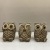 Resin Crafts Creative Simple Fun Three No Owl Decoration Home Soft Decoration Craft Gift