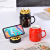 Internet Celebrity Crown Mirror Ceramic Cup Color Glaze Mug with LID Activity Gift Customized Opening Gift Logo