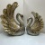 Resin Decorations Simple Style Pattern Couple Swan Decoration European Style Home Decoration Gift Wedding Gift Present