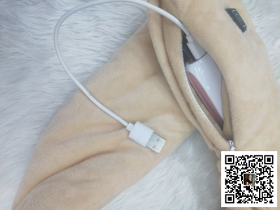 Xiaojing Super Soft USB Socket Heating Scarf with Switch Warm Soft Relieve Cervical Spondylosis