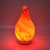 Home Office Seven-Color Night Light Humidifier Vase Glass Transparent Ultrasonic Essential Oil Atomization Aroma Diffuser Creative