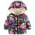 2021 Autumn and Winter New Children's down and Wadded Jacket Boys and Girls Baby Children's Cotton-Padded Clothes Foreign Trade plus Velvet Warm Cotton Jacket