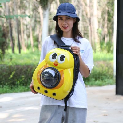 20 New Cute Shape Outing Portable Pet Bag Travel Backpack Cat Dog Bag Space Capsule Pet Supplies