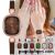 Internet Celebrity Fashion Personality and Creativity Women's Belt Watch Oval Retro Temperament Women's Watch Simple Watch