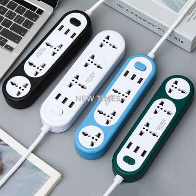 Foreign Trade Socket European Socket British Power Strip USB Socket with Switch Newtimes Socket