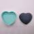 Factory Direct Sales Silicone Heart-Shaped Sponge Cosmetic Brush Cleaning Box Brush Cleaning Egg Eye Shadow Brush Dry Cleaning Cleaning Device