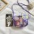 2021 Summer Korean Style Bag New Butterfly Messenger Bag Shoulder Bag Children Cartoon Bag Trendy Cute Girls' Bags