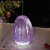 New 100ml 3d Glass Colorful Led Aroma Diffuser Light 5V Aromatherapy Humidifier Creative Pattern