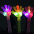 Luminous Clapping Hand Racket Small Hand-Shape Swatter Flash Clap Trap Palm Racket Cheer Activity Props Wholesale Customization