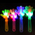 Luminous Clapping Hand Racket Small Hand-Shape Swatter Flash Clap Trap Palm Racket Cheer Activity Props Wholesale Customization