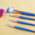 Makeup Brush Soft Hair Mermaid Set Electroplated Nylon Hair 4 PCs PVC Brush with Spot Source Factory