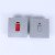 Switch Panel Silver Wall Switch Socket Home Decoration Household Usb5 Hole Five Hole Switch Socket