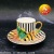 Ceramic Coffee Set Six Cups Six Plates