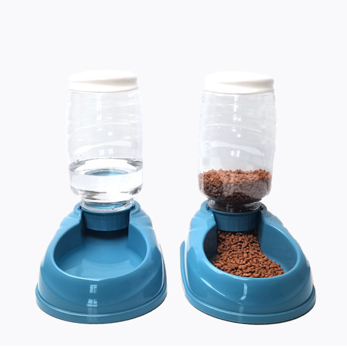 New Pet Drinker Pet Cat Feeder Cat Dog Food Bowl Water Bowl Drinking Basin 1.5L Large Capacity