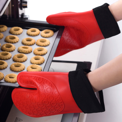 Double-Layer Silicone Two-Finger Gloves
