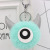New One-Eyed Little Monster Fur Ball Keychain Pendant Cartoon Angle Big-Eyed Monster Plush Bag Personalized Pendant