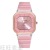 Fashion Silicone Strap Women's Watch Square Dial Simple Digital Quartz Watch Female Women Watch