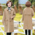 Women's Clothing  Woolen Coat  Autumn   Winter Middle-Aged and Elderly Elegant Mother Clothing Reversible Woolen Jacket