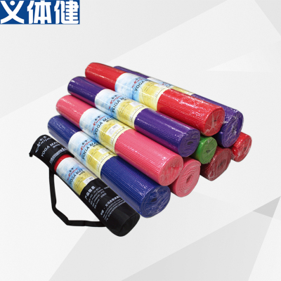 PVC Yoga Mat Fitness Anti-Slip Environmentally Friendly NBR Yoga Mat Eva Fitness Yoga Mat Rubber Yoga Mat