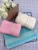 Cotton Absorbent Towel Jacquard Face Towel 32-Strand Yarn Supermarket Delivery Snow Towel with Matching Bath Towel Gift Box
