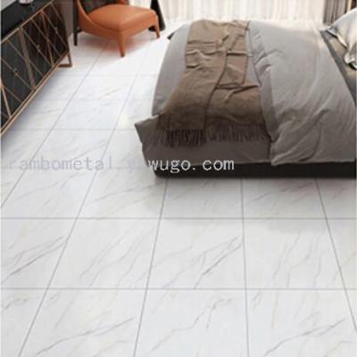 White with light red stripes Waterproof peel  stick floor tiles vinyl floor peel and stick tilesSuitableFloor renovation