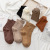 SocksAutumn and Winter New Socks Double Needle Ruffled Female Cotton Middle Tube Socks Stall Korean Fashion Online Red 