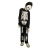 Wansheng Ghost Festival Children's Party Stage Performance White Skeleton Suit