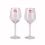 Green Apple Transparent Glass Household Goblet Red Wine Glass Bar Banquet Glass Wine Glass Gift Box Double Package