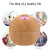 Small and Exquisite Wood Grain round Humidifier USB Office Domestic Aroma Diffuser