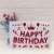 Diy English Happy Birthday Balloon Stickers Transparent Bounce Ball Sticker Decoration Hundred Days Banquet Layout Props