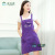 Boutique Apron Pure Cotton Featured Apron Kitchen Household Sleeveless Apron Factory Direct Sales Printing Advertising Apron
