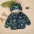 2021 Autumn and Winter New Children's Clothing Cartoon Children's down and Wadded Jacket Small and Medium Children's Cotton-Padded Clothes Boys and Girls Short Dinosaur Coat