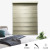 Soft Gauze Curtain Thickened Linen-like Roller Shutter Louver Curtain Double Roller Blind Living Room Bedroom Office Double Layer Full Shading