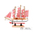 Home Creative Crafts Decorations Sailboat Decoration TV Wine Cabinet Bedroom Living Room Bookshelf Smooth Sailing Small Ornament