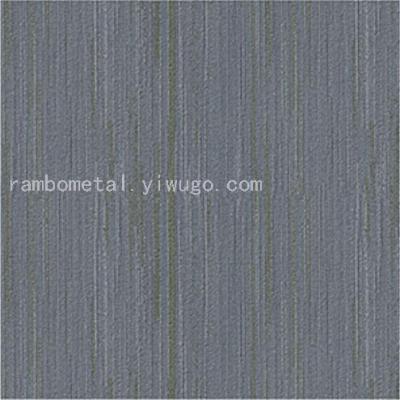 60x60cm Fine gray stripss Waterproof peel stick floor tiles vinyl floor peel and stick tiles SuitableFloor renovation