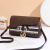 French Niche Bag for Women 2021 Korean Style New Alphabet Small Square Bag Women's Bag Shoulder Messenger Bag Trendy 12002