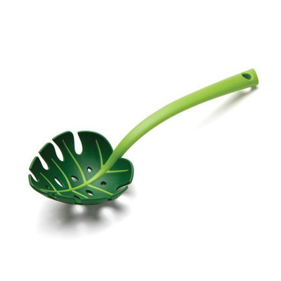 Manufacturer Amazon Creative Green Leaves Colander Monstera Spoon Pasta Spoon Spoon Colander Leaves Colander