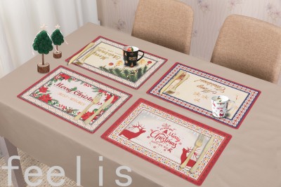 PVC Printed Christmas Placemat
