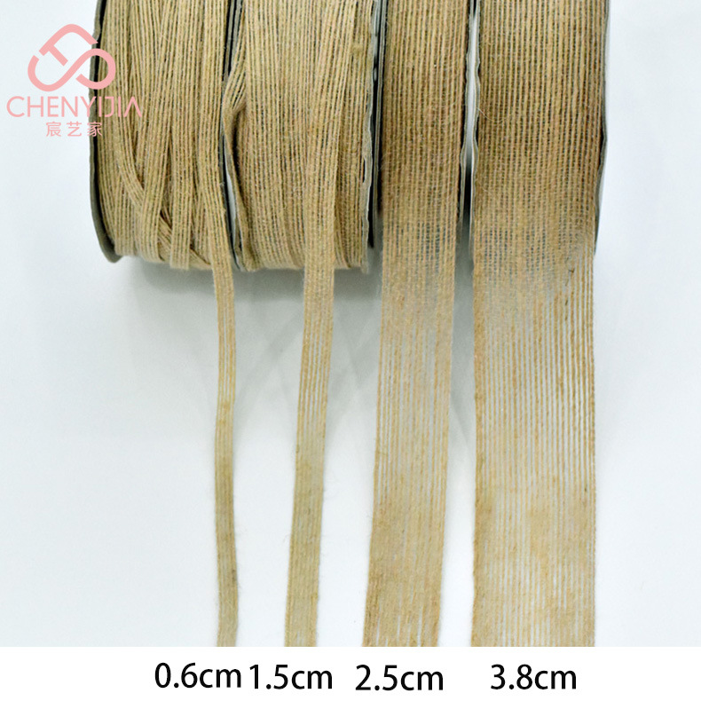 厂家直供天然优质0.6cm~3.8cm麻辫手工DIY麻辫