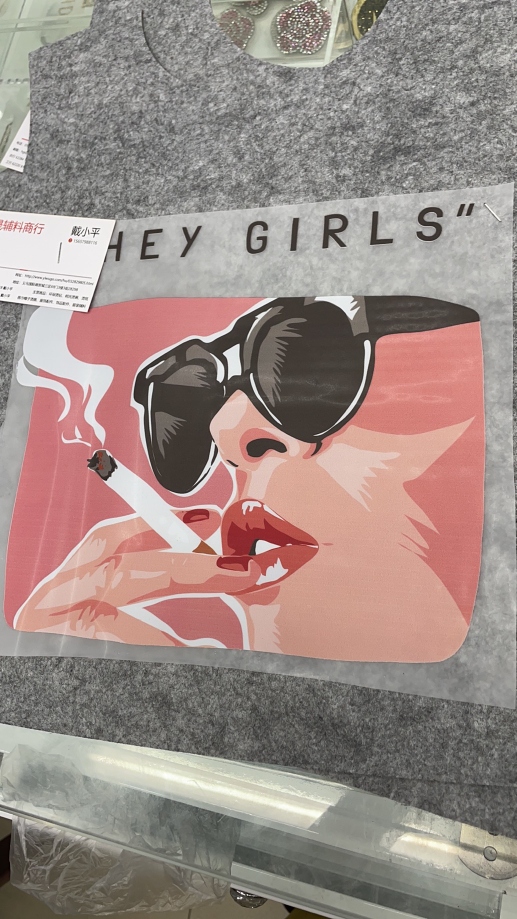 白墨烫画柯式烫画厂家直销